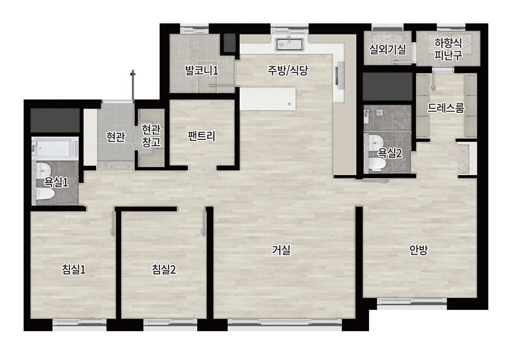 풍무역 롯데캐슬 84A