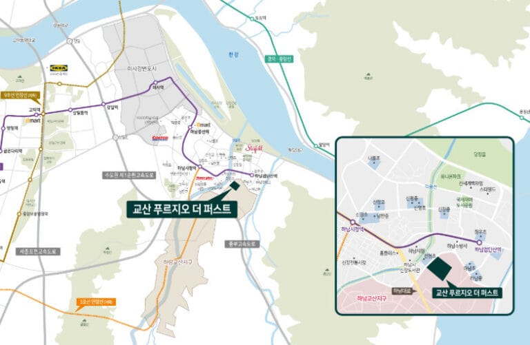 교산 푸르지오 위치